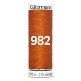 Gutermann garen | 200m | 982 brique naaigaren GM - 200 - 982 - BRIQUE 4008015035402